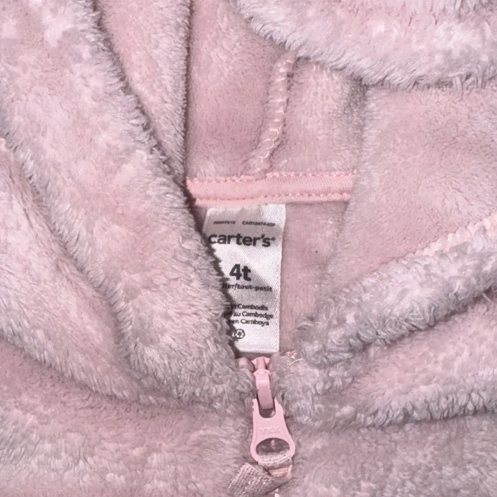 Carter's Soft Pink Fleece Hoodie